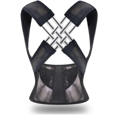 Adjustable Back Posture Corrector for Women – Breathable Shoulder and Lumbar Support Belt