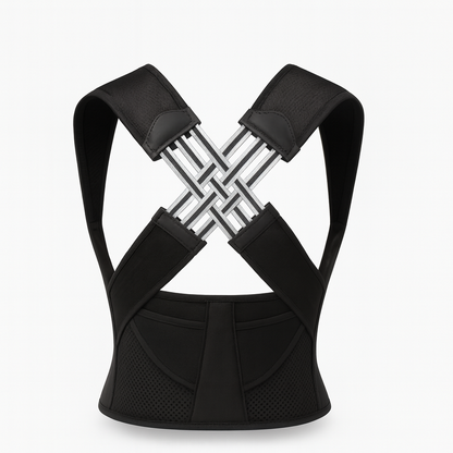 Adjustable Back Posture Corrector for Women – Breathable Shoulder and Lumbar Support Belt