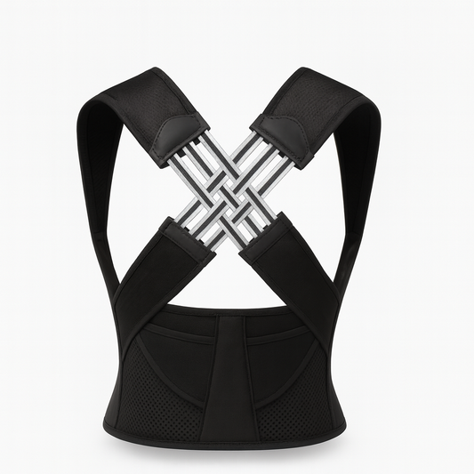Adjustable Back Posture Corrector for Women – Breathable Shoulder and Lumbar Support Belt