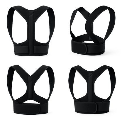BodyZen Adjustable Breathable Posture Corrector for Women – Lightweight Back and Shoulder Support Belt